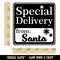 Special Delivery from Santa Christmas Square Rubber Stamp for Stamping Crafting